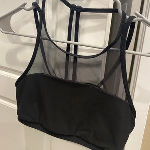 Lululemon Sheer top Sports Bra! EXCELLENT